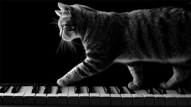 La fugue du chat, Domenico Scarlatti