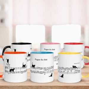 Mug Fugue du chat pour piano