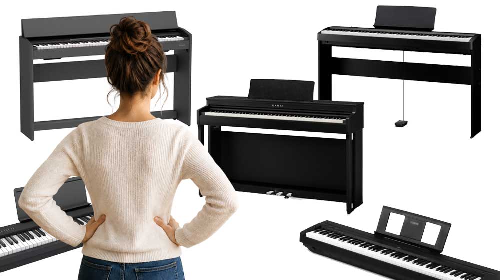 Piano numérique pour débutant : le guide complet pour choisir sans se tromper